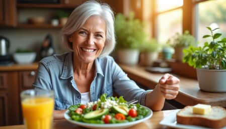 alimentation équilibrée senior sport santé